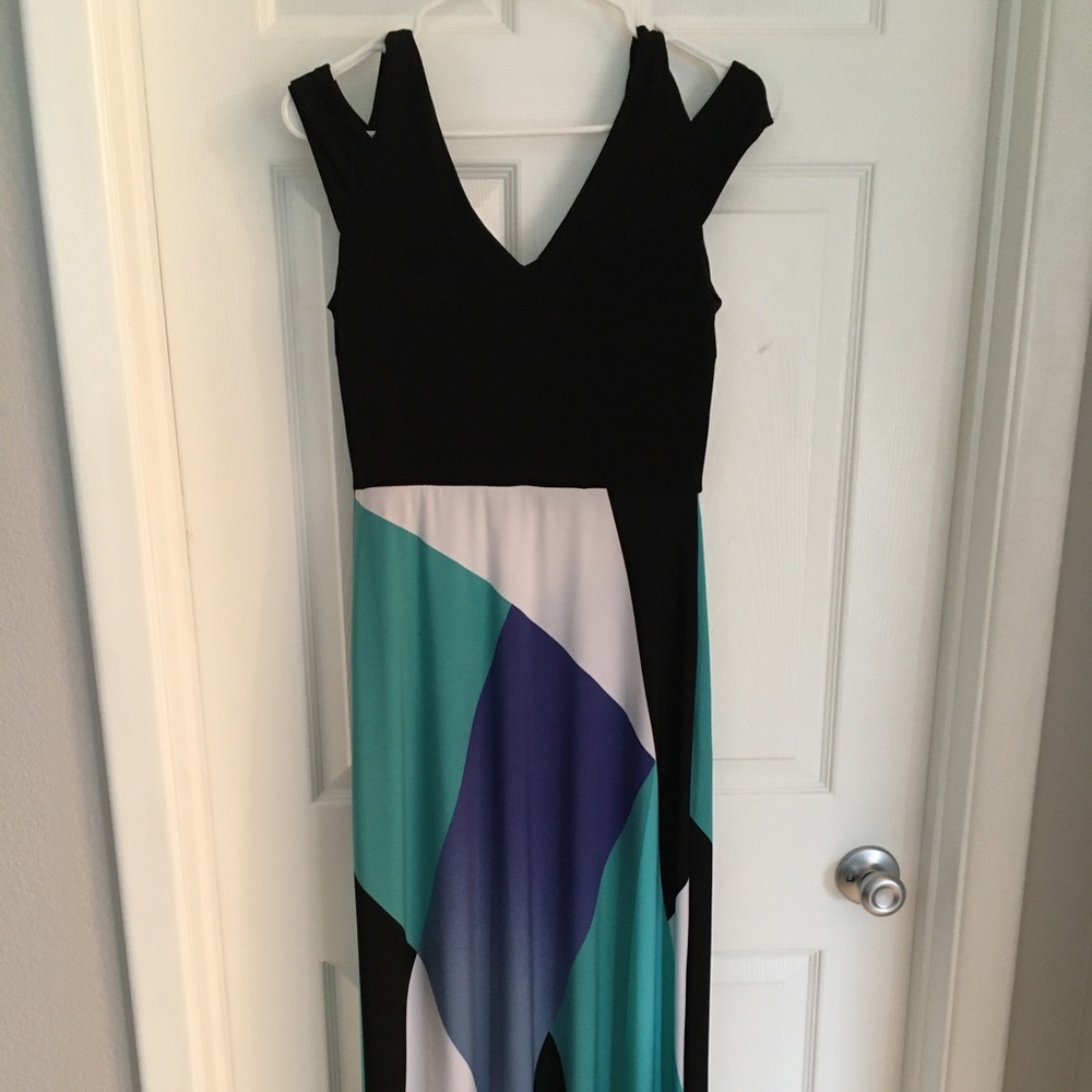 Long soft flowy dress